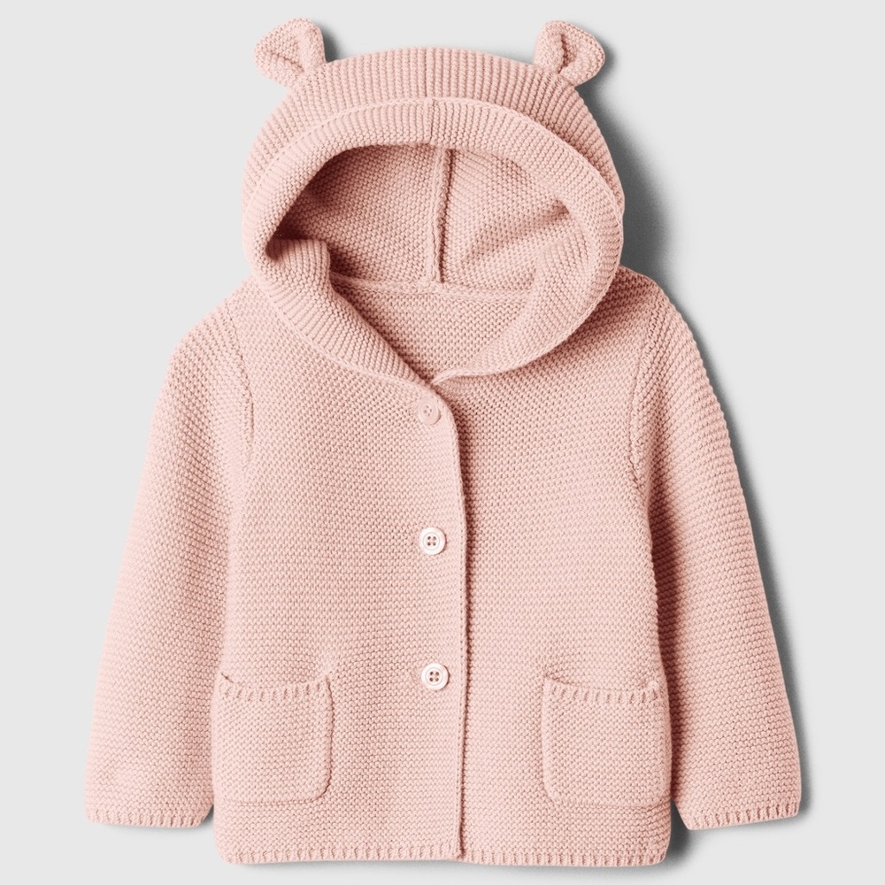 GAP Baby Bear Garter Cardigan